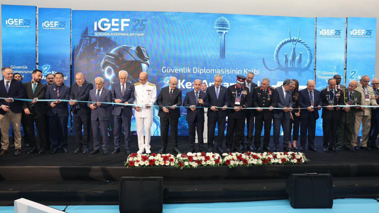 İç Güvenlik Ekipmanları Fuarı IGEF25 başladı İç Güvenlik Ekipmanları Fuarı IGEF25 başladı