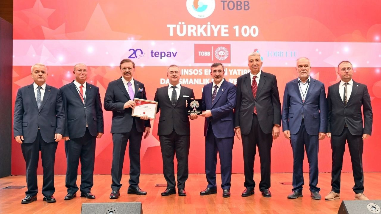 INSOS Enerji en hızlı büyüyen 100 şirket arasında INSOS Enerji en hızlı büyüyen 100 şirket arasında