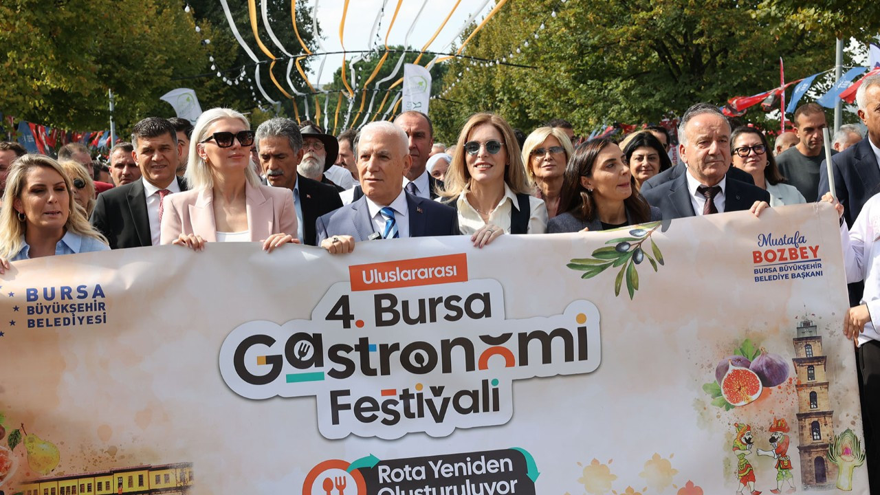 Uluslararası 4. Bursa Gastronomi Festivali kapılarını açtı Uluslararası 4. Bursa Gastronomi Festivali kapılarını açtı