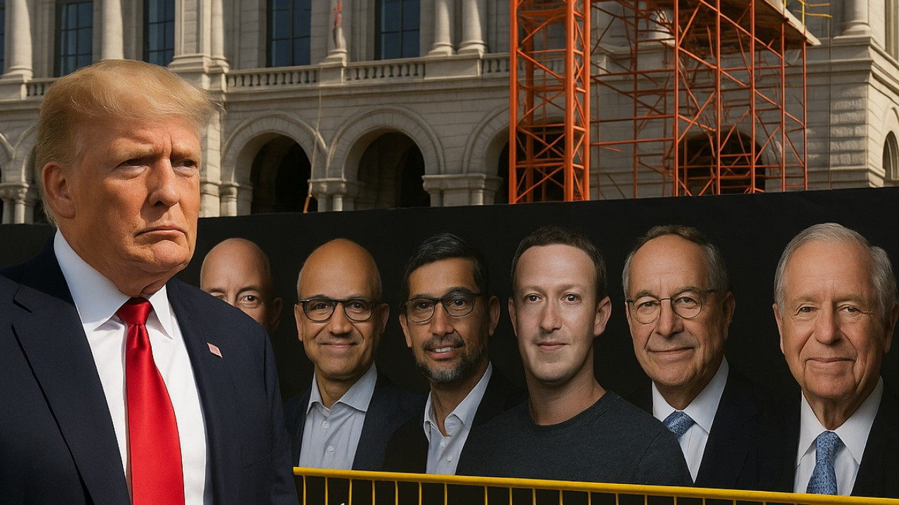 Trump’ın balo salonu için 300 milyon dolar verdiler!